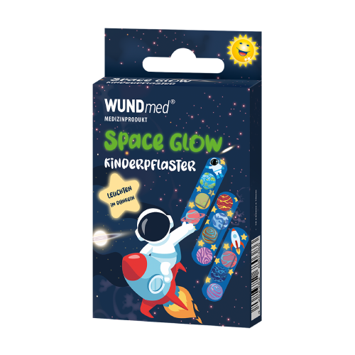 Kinderpflaster – Space Glow, 10 Pflaster