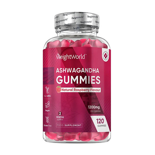 Ashwagandha 1200 mg, 120 Gummibonbons