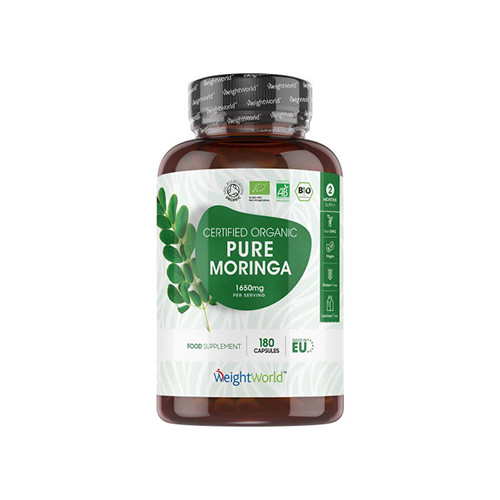 BIO Moringa 1650 mg, 180 Kapseln