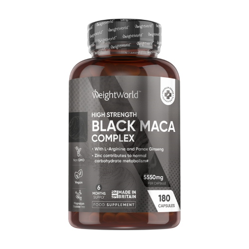 Schwarze Maca Komplex 5550 mg, 180 Kapseln