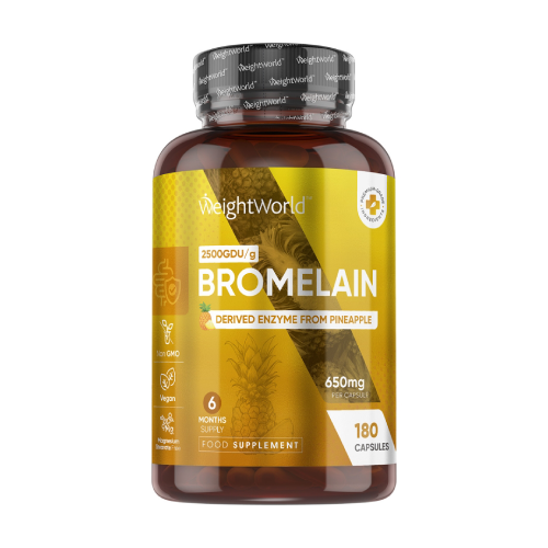 Bromelain 650 mg, 180 Kapseln