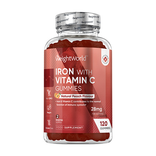 Eisen mit Vitamin C, 120 Gummibonbons