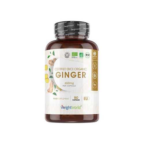 BIO Ingwer 650 mg, 90 Kapseln
