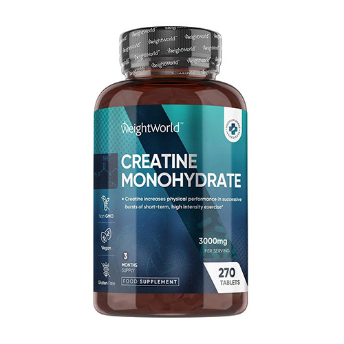 Kreatin-Monohydrat 3000 mg, 270 Tabletten
