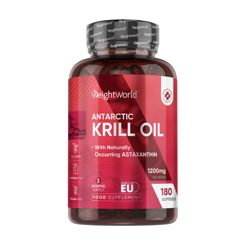 Krillöl 1200 mg, 180 Weichkapseln