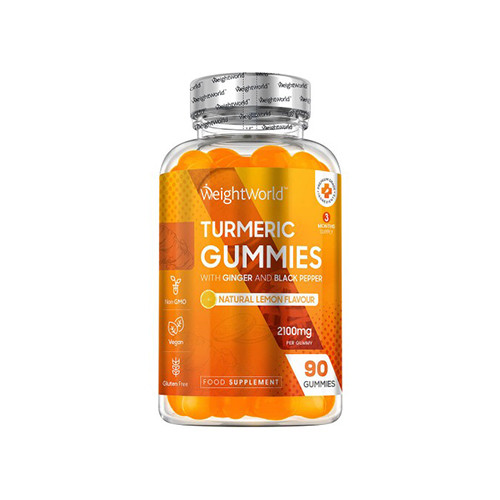 Kurkuma 2000 mg, 90 Gummibonbons
