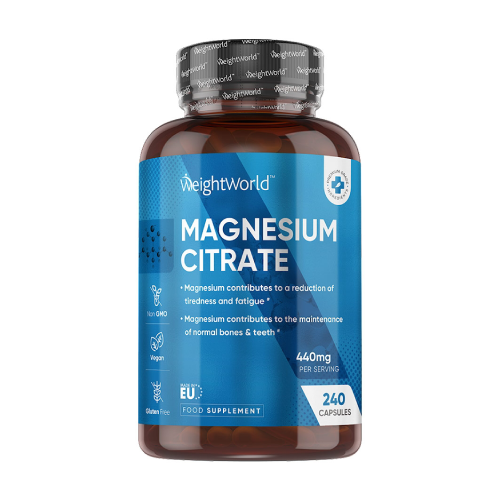 Magnesiumzitrat 440 mg, 240 Kapseln