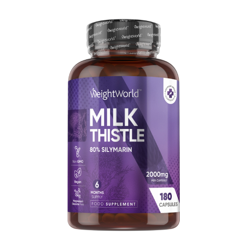 Mariendistel 2000 mg, 180 Kapseln