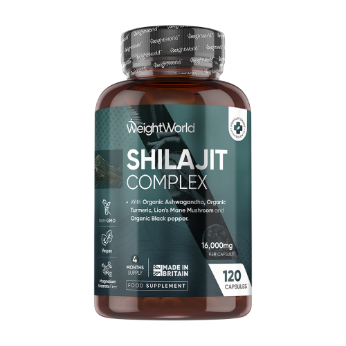 Shilajit Komplex – mit Kräutern, 120 Kapseln
