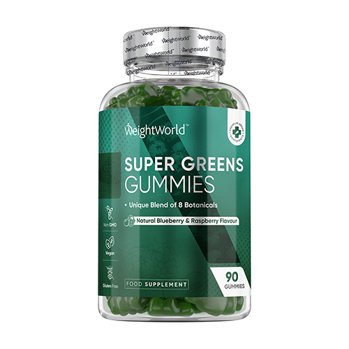 Super Greens – vegane Gummibonbons, 90 Gummibonbons