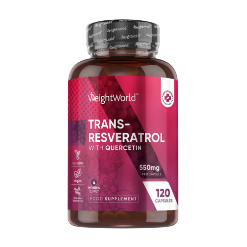 Trans-Resveratrol mit Quercetin, 120 Kapseln