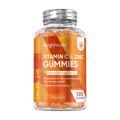 Vitamin C und Zink, 120 Gummibonbons
