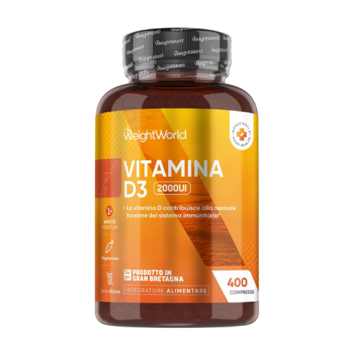 Vitamin D3 2000 I.E., 400 Tabletten