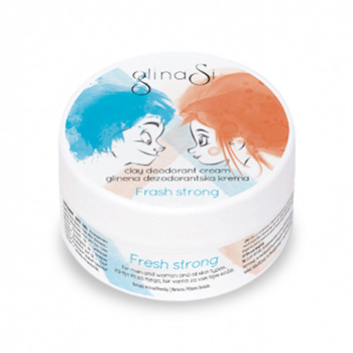 Fresh Strong – Deodorantcreme mit natürlicher Tonerde, 25 g
