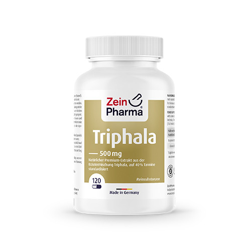 Triphala Kapseln

Translation: Triphala capsules